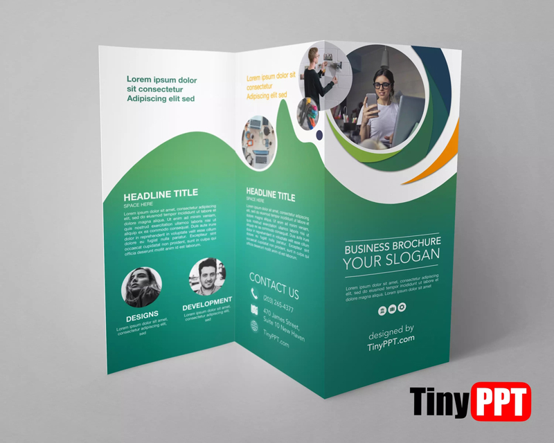 Trifold Brochure Template Google Slides