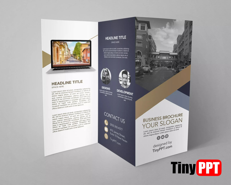 Google Doc Tri Fold Brochure Template ‣ TinyPPT With Regard To Brochure Template Google Drive