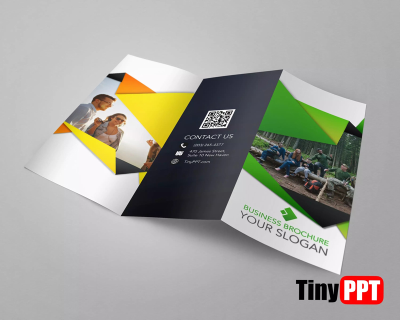 lembran-a-geral-caminhada-tri-fold-brochure-powerpoint-comer-inf-ncia