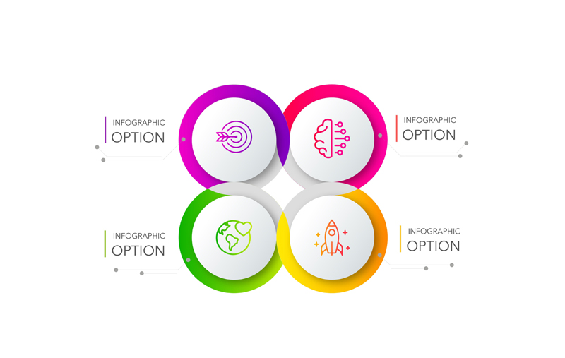 Circle Infographic Cycle Diagram Graph