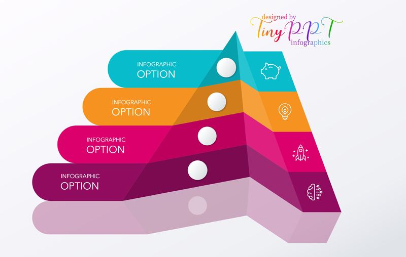 Triangle List PPT Diagram