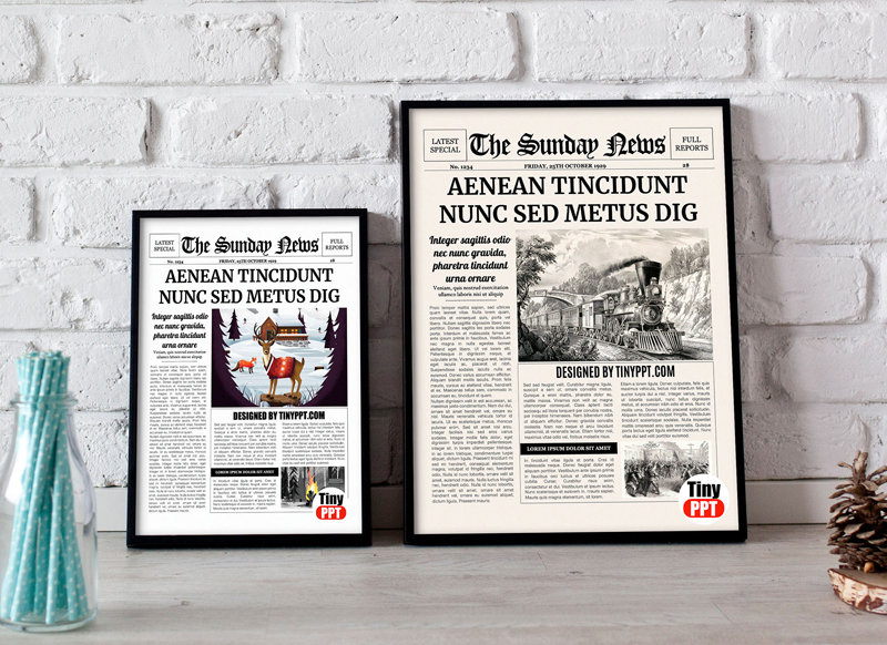 newspaper templates for powerpoint