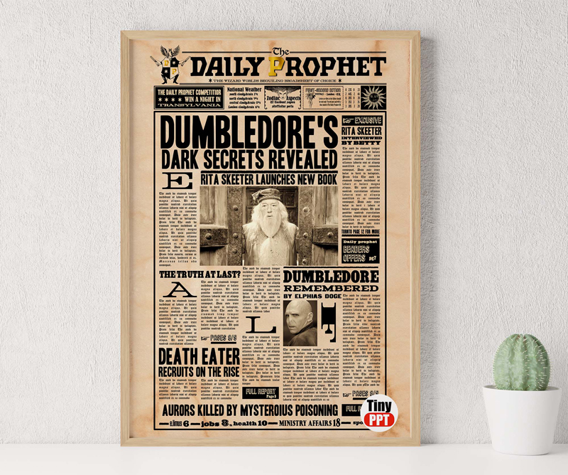 Harry Potter Newspaper Printable Free Printable Templates by Nora