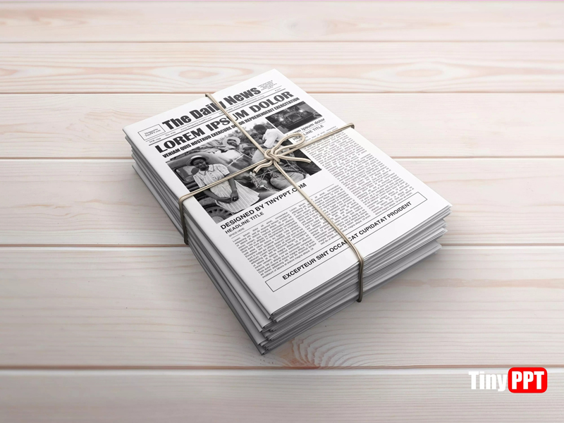 Daily Prophet Newspaper Template Layout Pdf