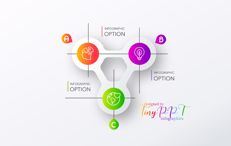 Triangles Process Infographic PPT Triangles Process Infographic PPT
