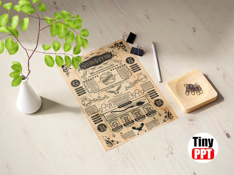 Harry Potter Quidditch Template – TinyPPT