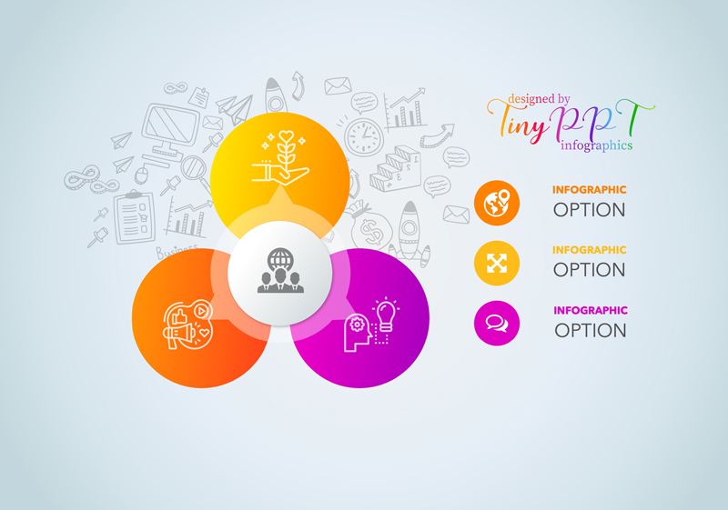 Relationship Circle Triangle Infographic Concept relationship-circle-triangle-infographic-concept