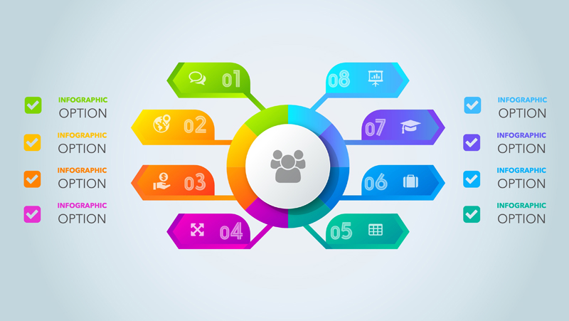 Relationship Diverged Infographic Concept Relationship Diverged Infographic Concept