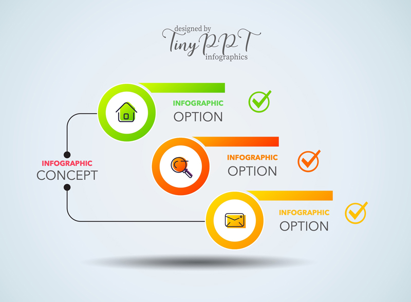 Staircase List Process Infographic Concept Staircase List Process Infographic Concept