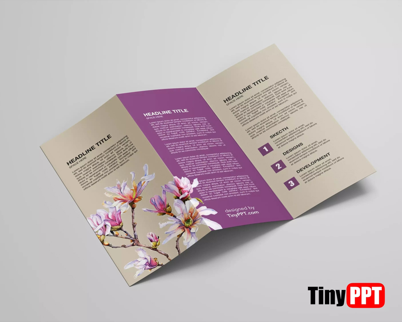 Google Slides Brochure Template Free ‣ TinyPPT