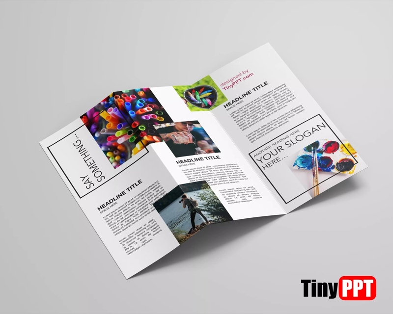 23 Fold Brochure Template Google Docs ‣ TinyPPT In Travel Brochure Template Google Docs