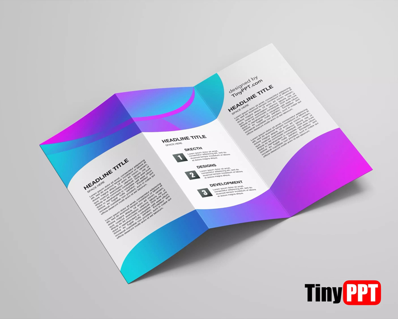 Bifold Brochure Template Google Slides