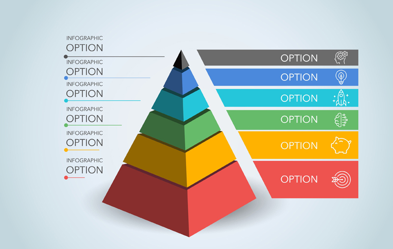 3d Pyramid Template Powerpoint 8855