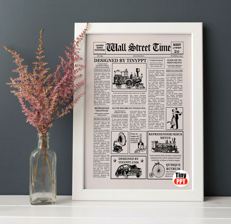 newspaper paper template