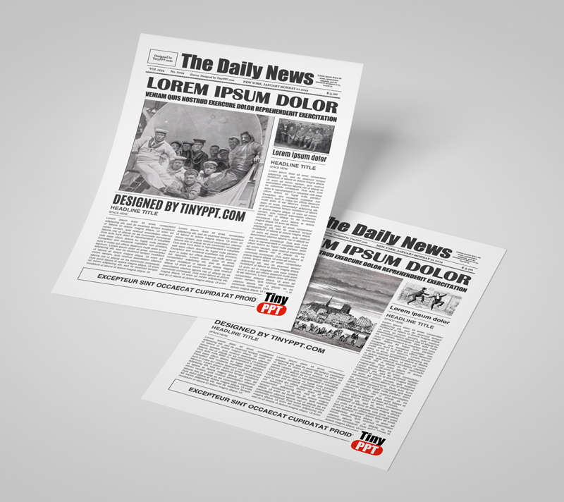 Old Vintage Newspaper Template Free Relive The Past With This Vintage Treasure