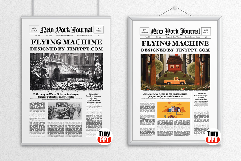 Blank New York Times Newspaper Template